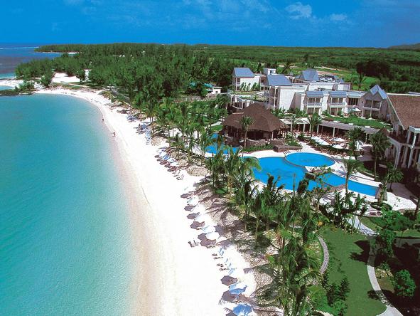 The Residence Mauritius - aerial view of the resort
